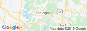 Tahlequah map